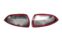 Mercedes Vito W639 2004–2014 Spiegelkappen Zwart (2010-2014, RVS) foto 4