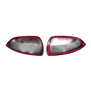 Spiegelkappen Zwart (2010-2014, RVS) Mercedes Vito W639 2004–2014 foto 4