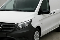 Mercedes Vito/V-klasse W447 2014– Spiegelkappen zwart (RVS) foto 1