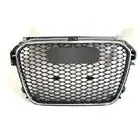 Audi A1 2010–2018 Voorgrille RS-style V-1 (2010-2014, zwart met chroom) foto 1