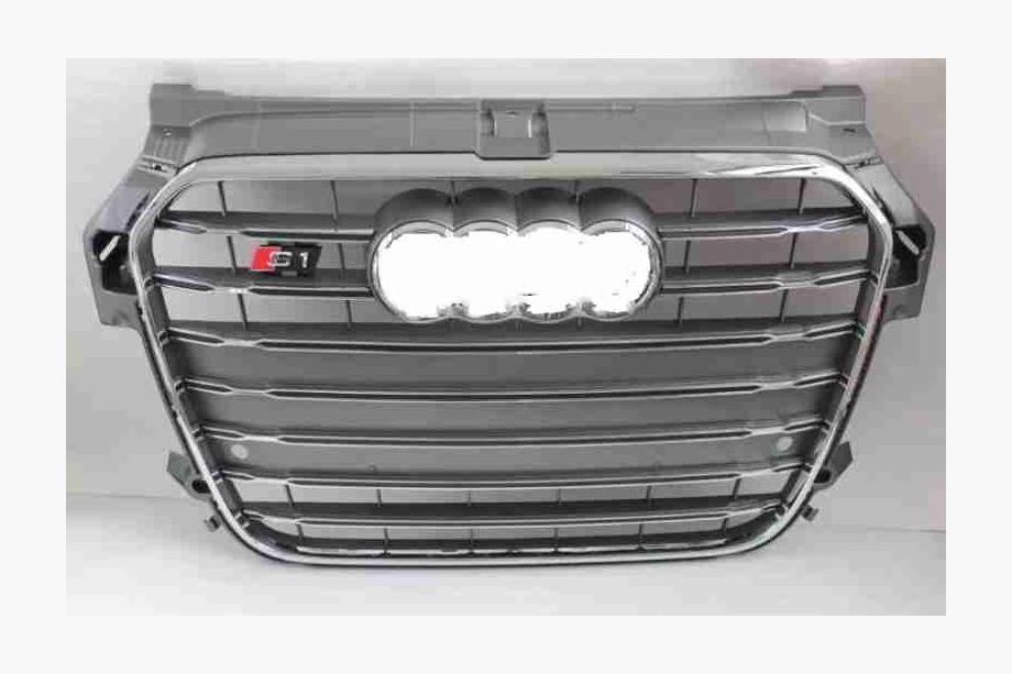 Audi A1 2010–2018 Voorgrille S-style (2010-2014, grijs met chroom) Image