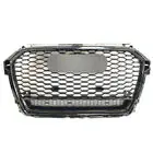 Audi A1 2010–2018 Voorgrille RS-stijl (2014-2018, zwart) foto 1