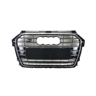 S-style voorgrille (2014-2018, zwart met chroom) foto 2