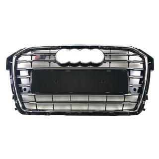 S-style voorgrille (2014-2018, zwart met chroom) foto 1