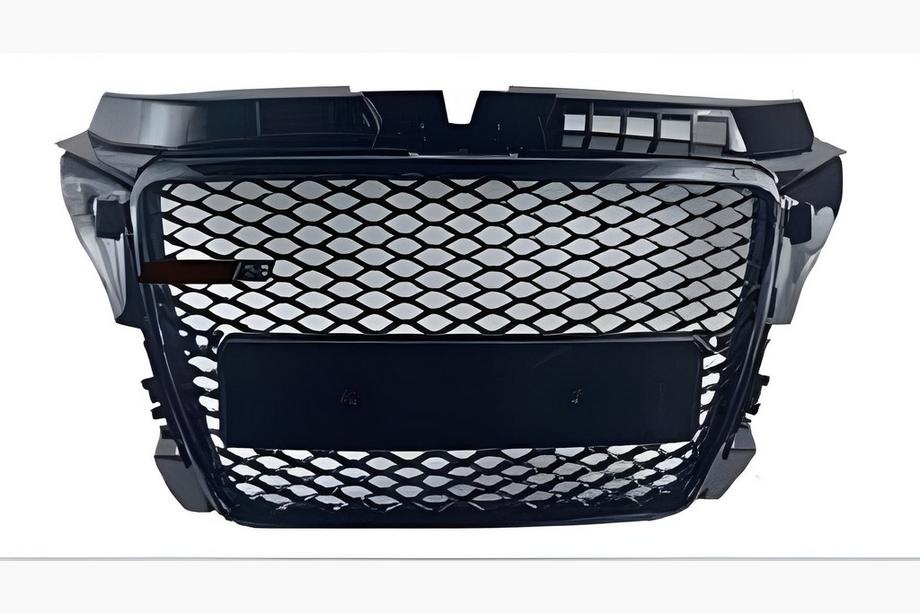 Audi A3 2003–2012 RS-style V-1 voorgrille (2008-2012, zwart) Image