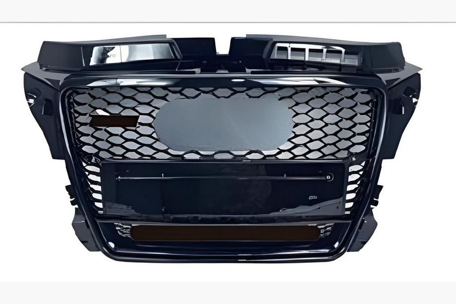 Audi A3 2003–2012 Voorgrille in RS-stijl V-2 (2008-2012, zwart) Image