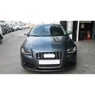 Voorgrille S-style (2008-2012, grijs met chroom) Audi A3 2003–2012 foto 3