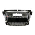 Audi A3 2003–2012 Voorgrille S-style (2008-2012, zwart met chroom) foto 1