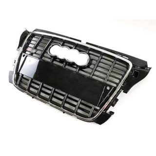 Voorgrille S-style (2008-2012, zwart met chroom) Audi A3 2003–2012 foto 2