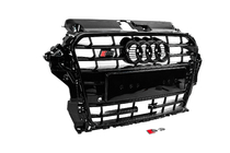 Audi A3 2012–2020 Voorgrille S-style (2012-2016, zwart) foto 3