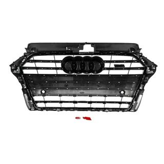Voorgrille S-style (2016-2020, grijs met chroom) foto 4