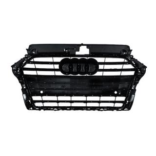 Voorgrille S-style (2016-2020, zwart met chroom) foto 4