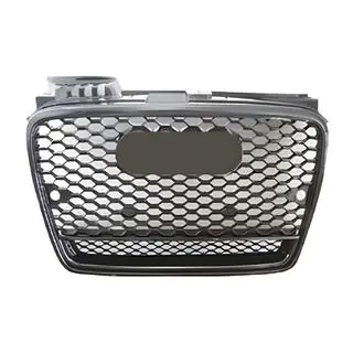 Voorgrille RS-style V-2 (zwart met chroom)