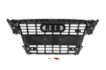 Audi A4 B8 2007–2015 RS-stijl voorgrille (2007-2011, grijs met chroom) foto 5