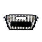 Audi A4 B8 2007–2015 RS-stijl frontgrille (2012-2015, zwart) foto 1