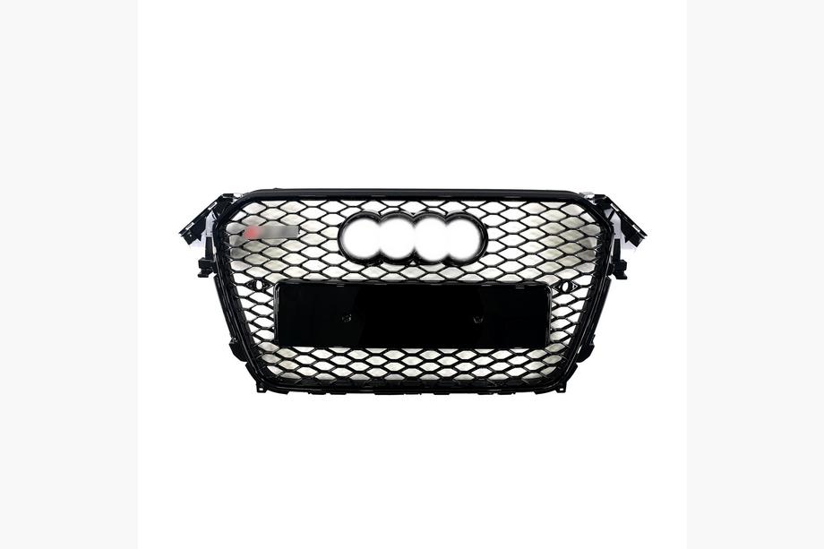 Audi A4 B8 2007–2015 RS-stijl frontgrille (2012-2015, zwart) Image
