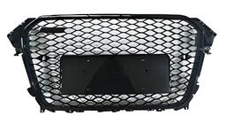 Audi A4 B8 2007–2015 RS-style voorgrille (zonder logo, 2012-2015, zwart) foto 1
