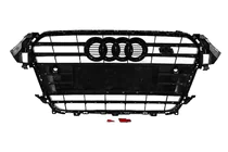 Audi A4 B8 2007–2015 Voorgrille S-style (2012-2015, zwart met chroom) foto 4