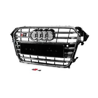 Voorgrille S-style (2012-2015, zwart met chroom) foto 2