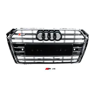 Voorgrille S-style (2015-2019, chroom+zwart)