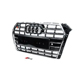 Voorgrille S-style (2015-2019, chroom+zwart) foto 2