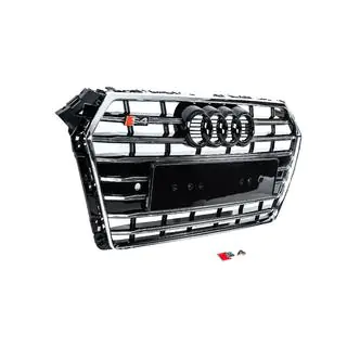Voorgrille S-style (2015-2019, chroom+zwart) foto 3