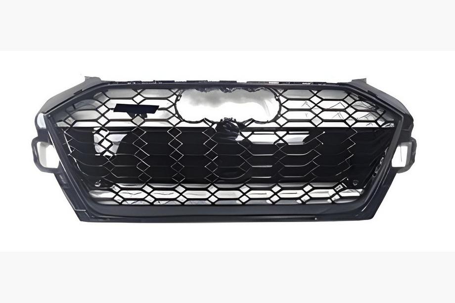 Audi A4 B9 2015–2024 RS-stijl voorgrille (2019-2024, zwart) Image