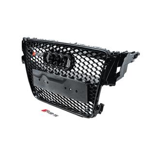 RS-style grille voorzijde (2007-2011, zwart) Audi A5 2007–2015 foto 2