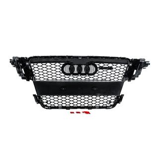 RS-style grille voorzijde (2007-2011, zwart) Audi A5 2007–2015 foto 4