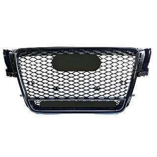 RS-style voorgrille met Quattro-opschrift (2007-2011, zwart) Audi A5 2007–2015