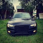 Audi A5 2007–2015 RS-stijl voorgrille (2011-2015, zwart) foto 2