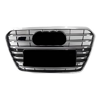 Voorgrille S-style (2011-2015, zwart met chroom) Audi A5 2007–2015