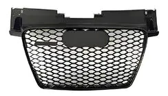 Audi TT 2006–2014 RS-stijl voorgrille (2008-2014, zwart) foto 1