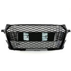 Audi TT 2014–2023 RS-style V-2 voorgrille (2014-2020, zwart) foto 1