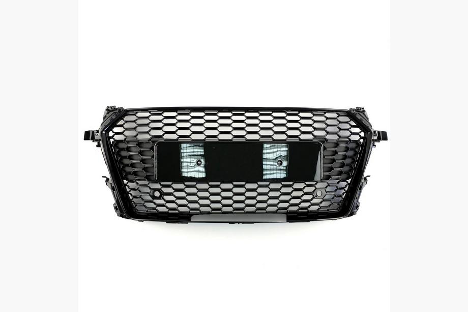 Audi TT 2014–2023 RS-style V-2 voorgrille (2014-2020, zwart) Image