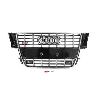 Radiateurgrille S-style (2007-2011, zwart met chroom) foto 1