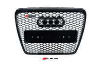 Audi A6 C6 2004–2011 Voorgrille in RS-stijl (zwart) foto 1