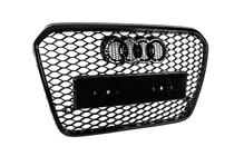 Audi A6 C7 2011–2017 Zwarte RS-style voorgrille (2011-2014) foto 7
