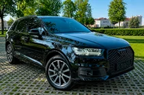 Audi Q7 2015–2026 RS-style voorgrille (2015-2019, zwart) foto 5