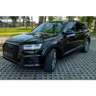 RSQ7-style voorgrille (2015-2019, zwart)