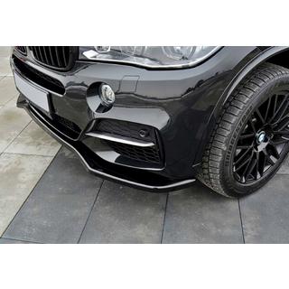 Frontlip spoiler DPT V-1 (voor M-Sport, hoogglans zwart)