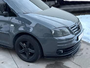 Volkswagen Caddy 2010–2015 Voorbumper lipspoiler Niken Black (ABS) foto 1