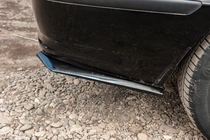 Volkswagen Caddy 2004–2010 Flap achterbumper flaps DPT (ABS) (2 stuks) (glanzend zwart) foto 12