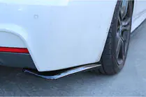 Volkswagen Caddy 2010–2015 Flap achterbumper flaps DPT (ABS) (2 stuks) (glanzend zwart) foto 5