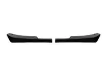 Volkswagen Caddy 2010–2015 Flap achterbumper flaps DPT (ABS) (2 stuks) (glanzend zwart) foto 4