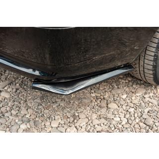 Flap achterbumper flaps DPT (ABS) (2 stuks) (glanzend zwart) foto 2