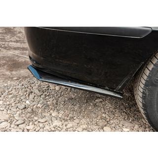 Flap achterbumper flaps DPT (ABS) (2 stuks) (glanzend zwart) foto 3