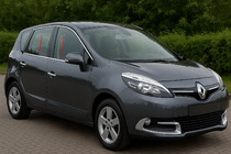 Renault Scenic/Grand 2009–2016 Raamomlijsting (4 stuks, RVS) foto 1