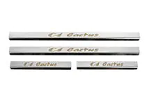 Citroen Cactus 2014–2020 Carmos dorpellijsten (set 4 stuks, RVS) foto 1