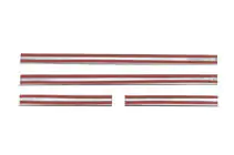Citroen Cactus 2014–2020 Carmos dorpellijsten (set 4 stuks, RVS) foto 3